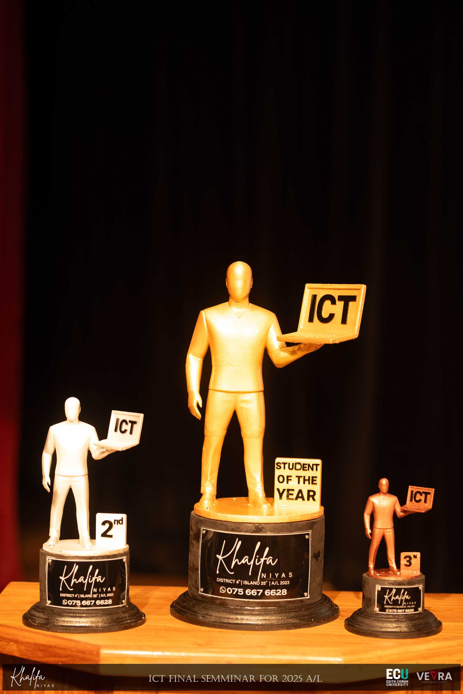 Vertical shot of server rack